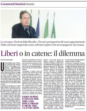 Liberi o in catene: il dilemma